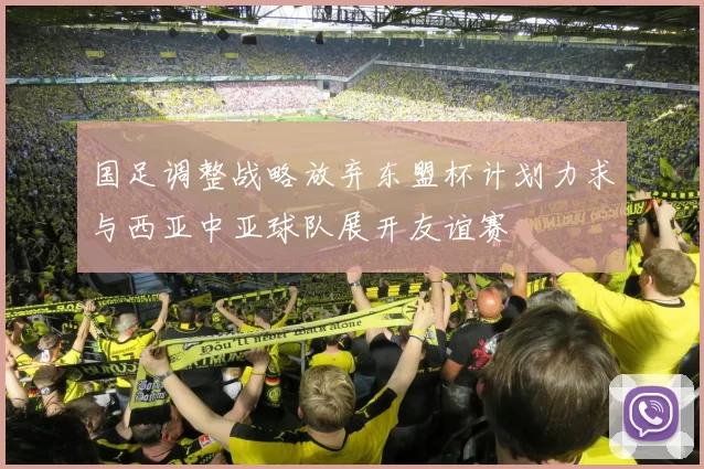 国足调整战略放弃东盟杯计划力求与西亚中亚球队展开友谊赛